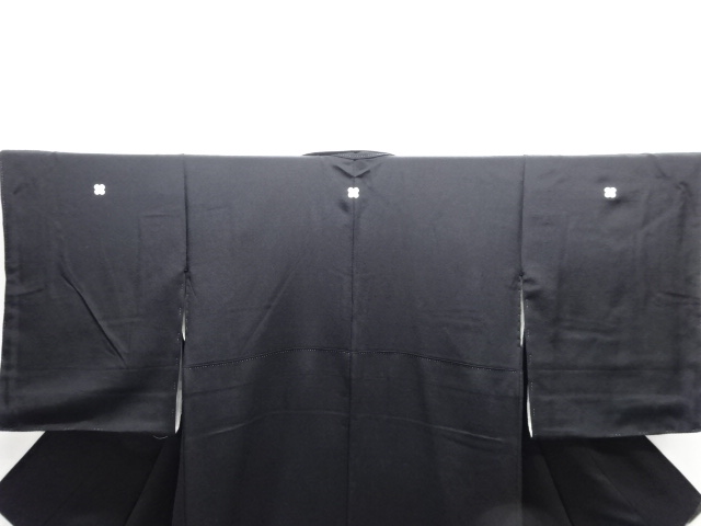  箔置き牡丹模様留袖(比翼付き)